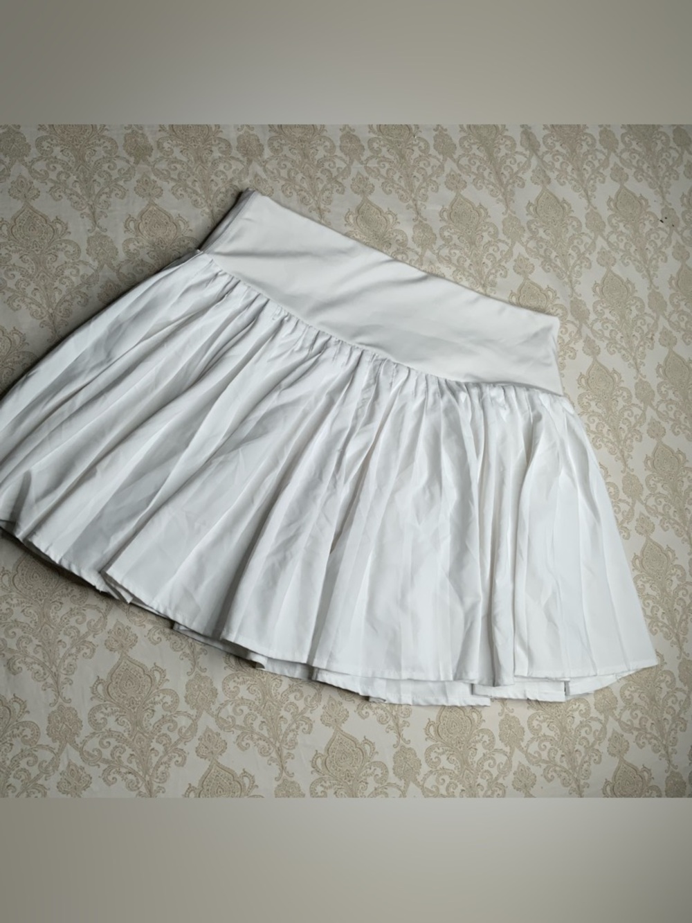 All In Motion Tennis Skort Women’s Medium White High Rise Athletic Skirt